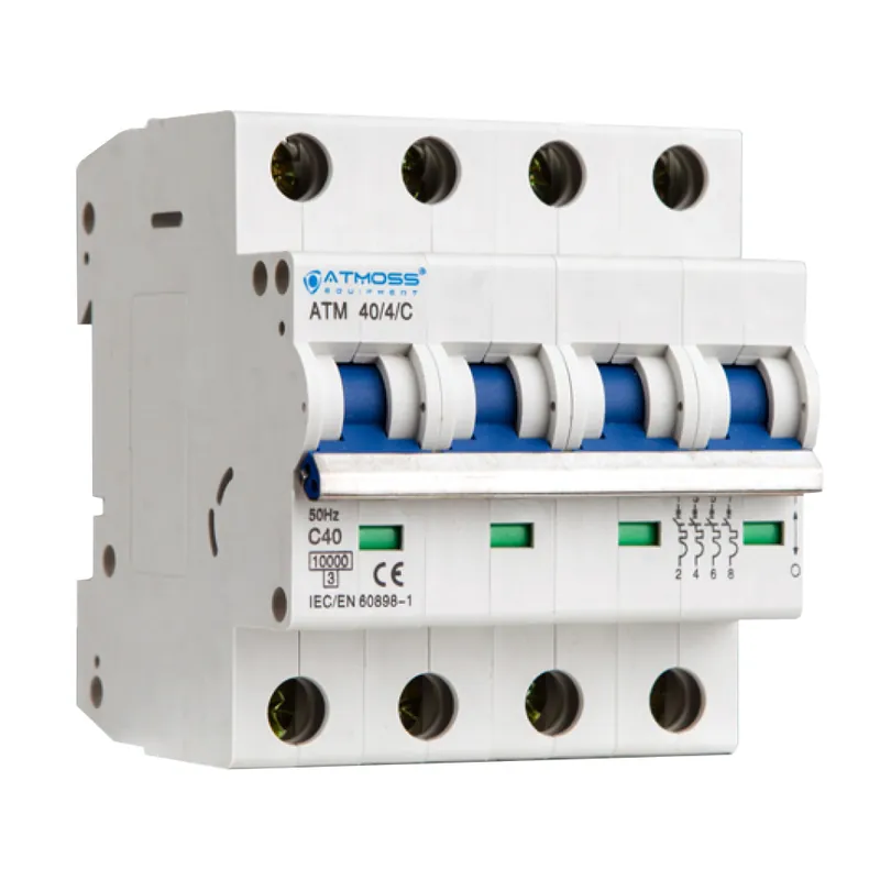 Marca Reconocida ATMOSS MAGNETOTERMICO 63A 4P 10KA CURVA C