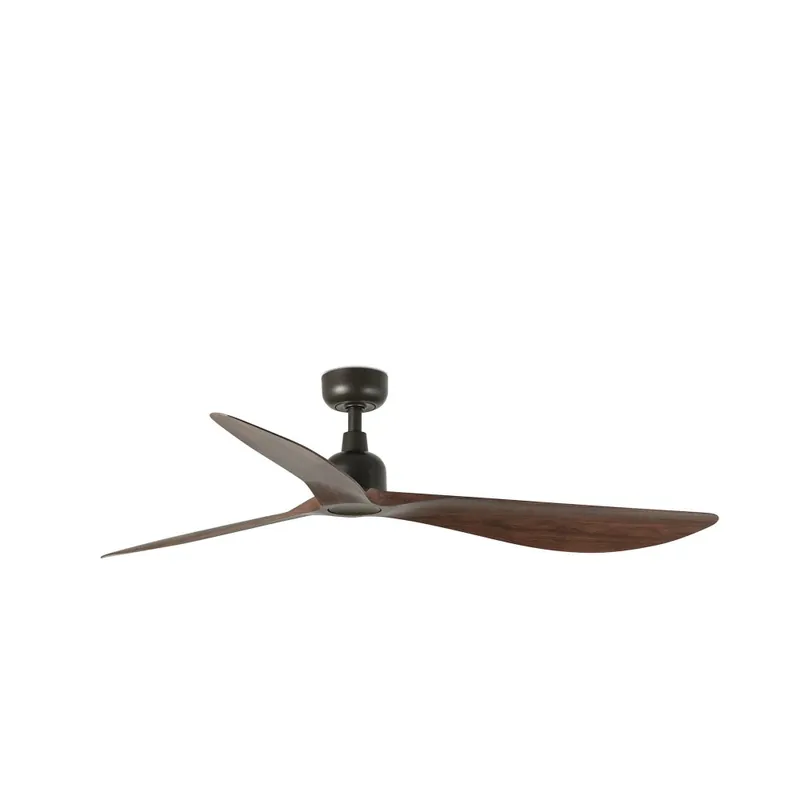 Ordenar Ahora Mismo FARO OUTWOOD L Ventilador Marrón-Nogal IP44