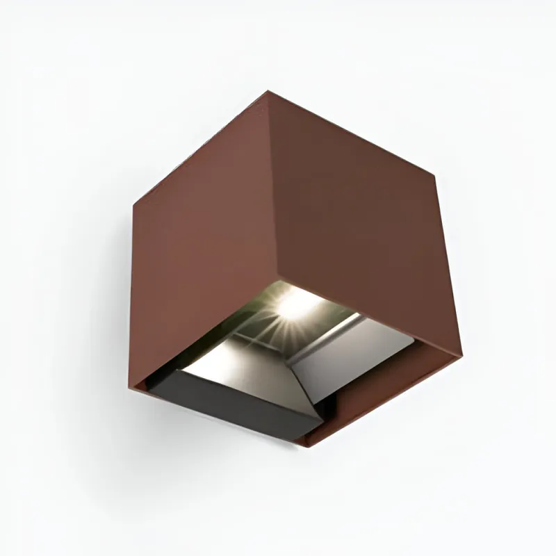 LED BAY LIVO SOLAR Aplique Corten Alta Calidad