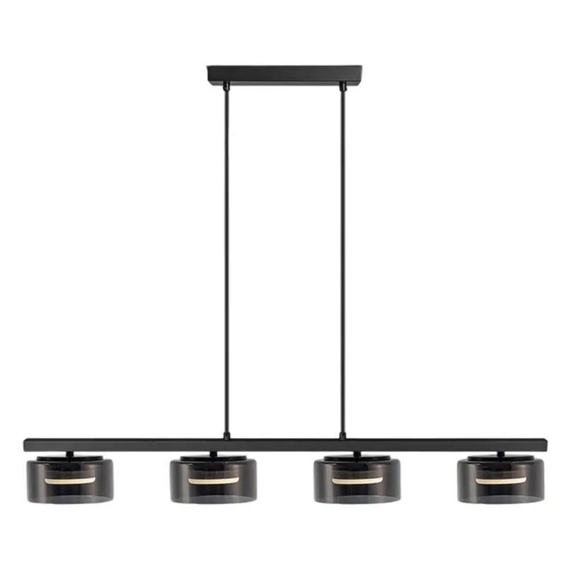 Solo Hoy I3 OLAIA Colgante Negro-Smoky 4L