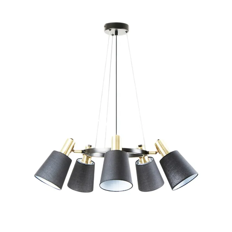 Popular I3 GISELA Colgante Negro/Latón 5L
