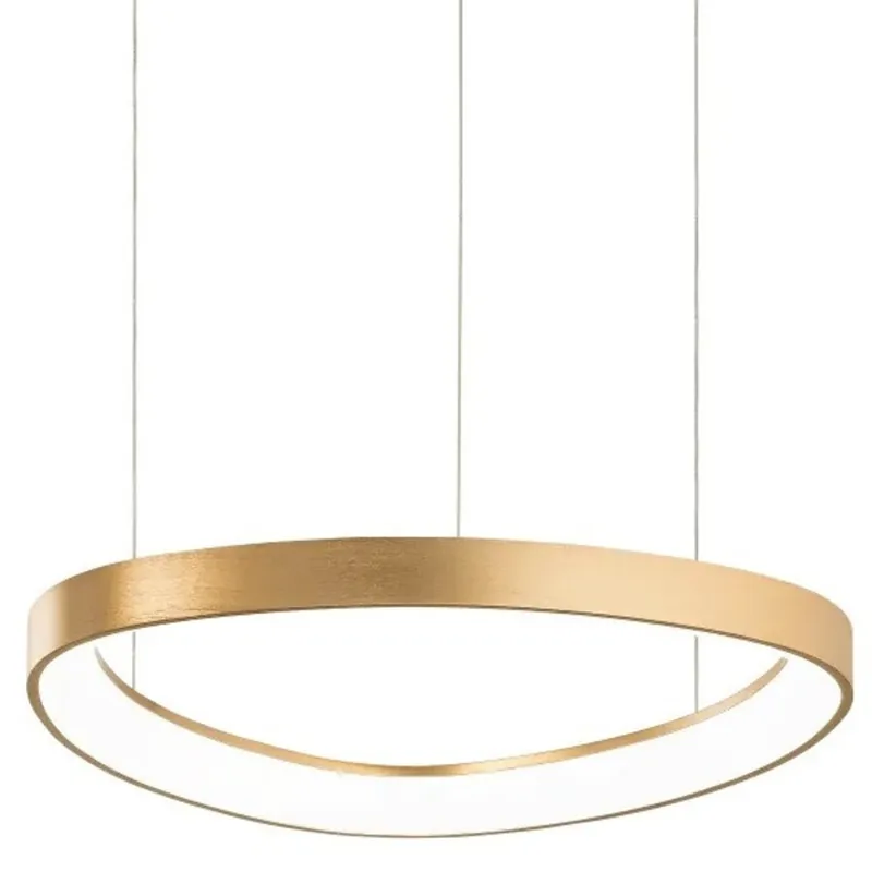 Entrega Rápida IDEAL LUX GEMINI 810 Colgante Latón 2700K