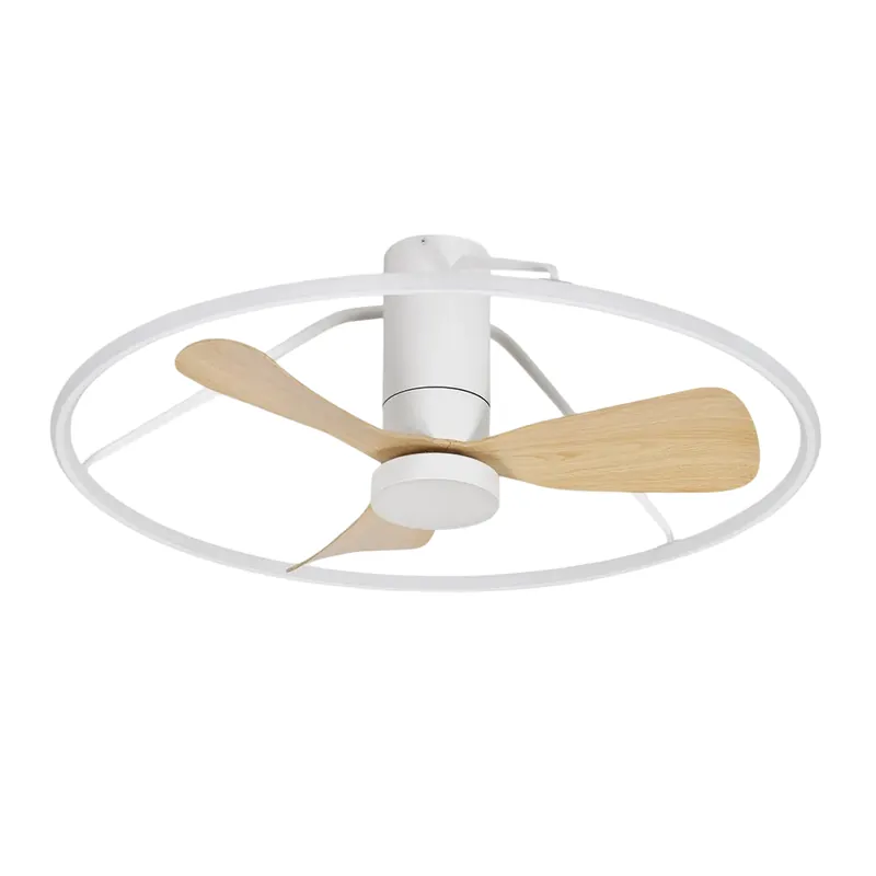 FABRILAMP OPORTO Ø84 Ventilador Blanco/Haya Disponible Ahora