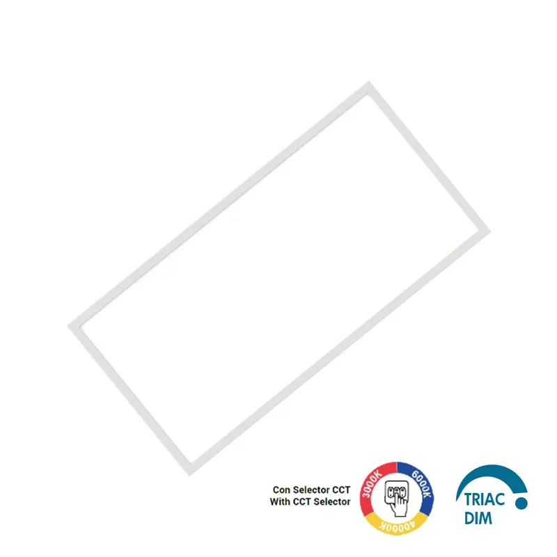 Disponible Ahora LIGHTED Panel LED de Superficie 30x60CM 22W CCT