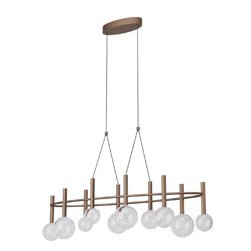 Precio Reducido REDO BOLLA LED 1210 Colgante Café CCT