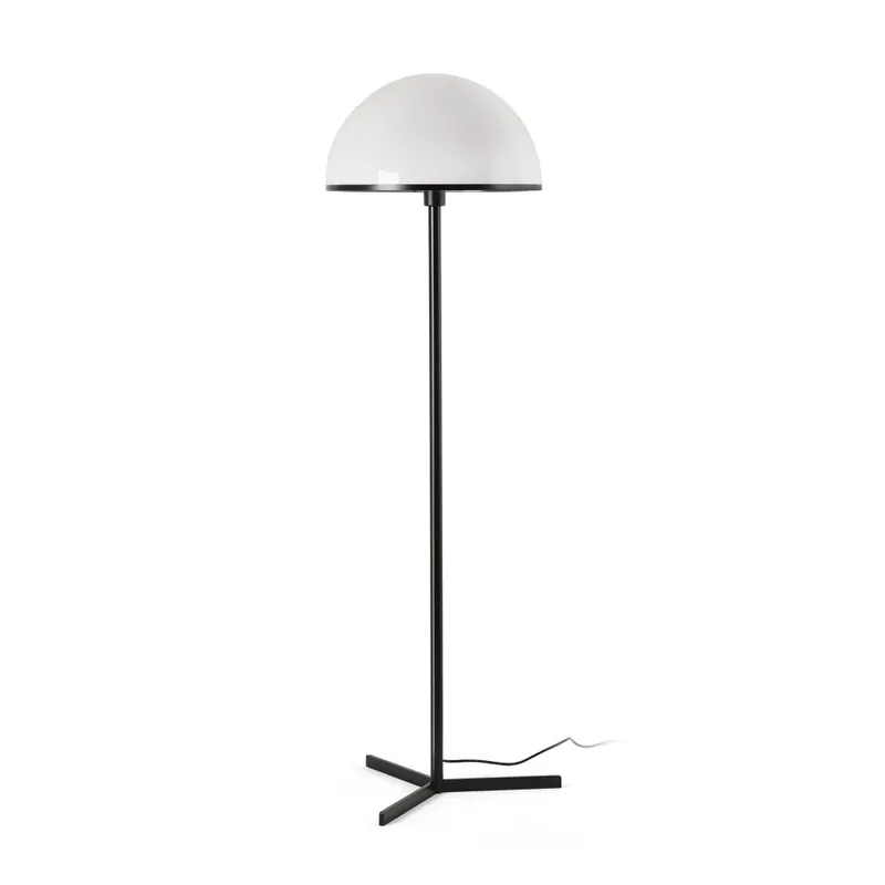 FARO DOME Pie de Salón Negro Dimable Compra Hoy