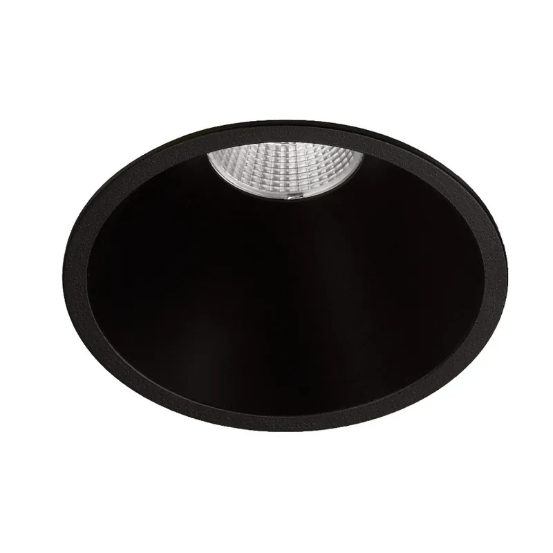 Venta Final INCOLAMP Empotrable de Techo Negro 8W