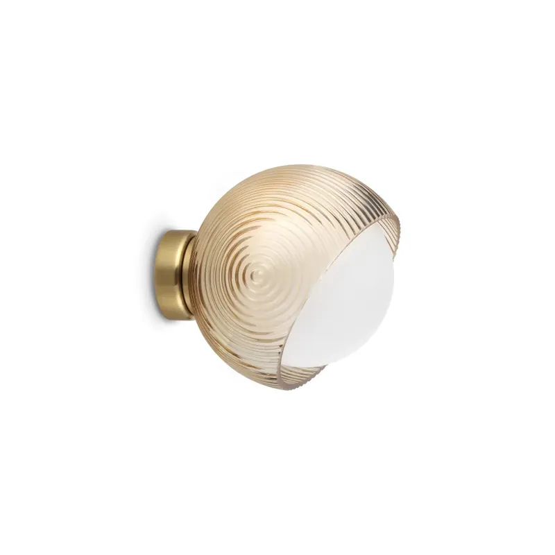 Oferta Flash IDEAL LUX BLOOM AP1 D17 Aplique Laton