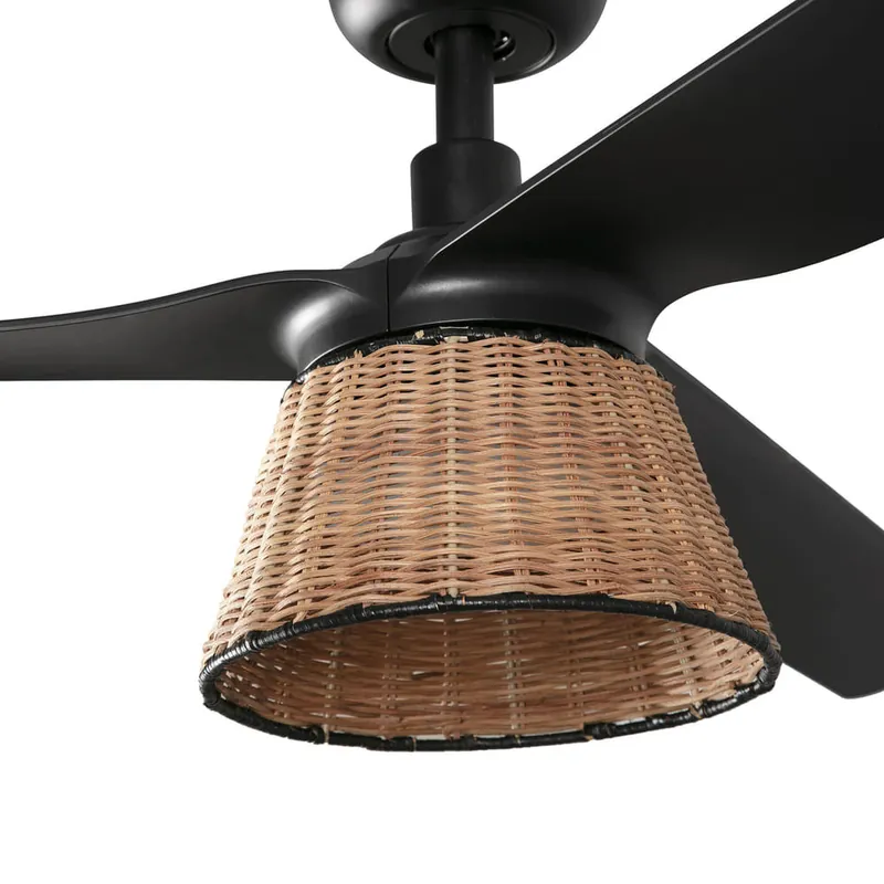 FARO SUMBA 235 Kit de Luz Ventilador LED SWT Ratán Directo De Fábrica