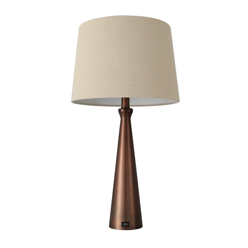 Lampe de table avec USB Pearl Bestseller