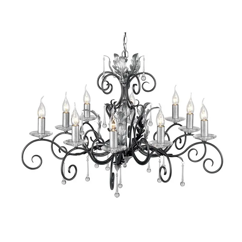 Lustre Amarilli (10 Lumieres) Gran Oferta
