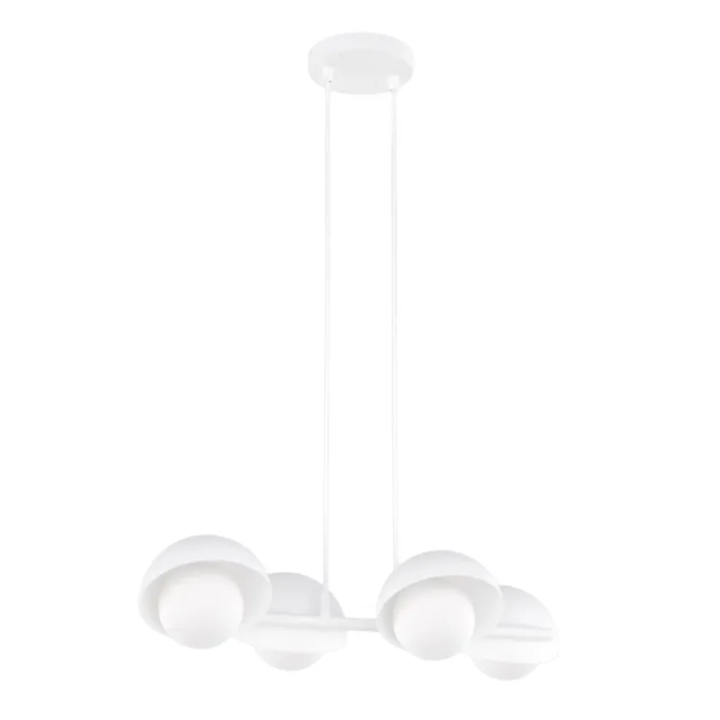Suspension Nordessa orange (6 lumières) Últimas Unidades