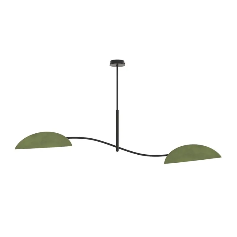 Lampe de plafond Norgi Verte (2 lumières) Rebajas