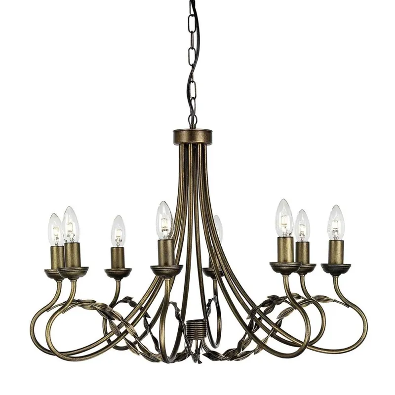 Garantía De Devolución De Dinero Lustre Olivia (8 lumières)