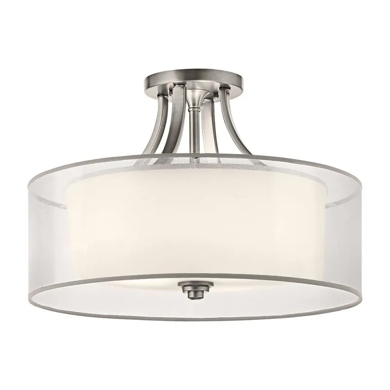 Plafonnier semi-encastré Lacey (4 lumières) Más Vendido