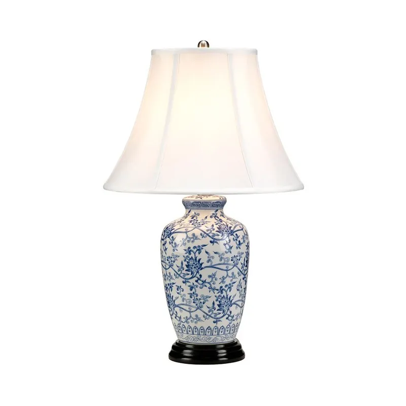 A Buen Precio Lámpara de mesa Blue Ginger Jar