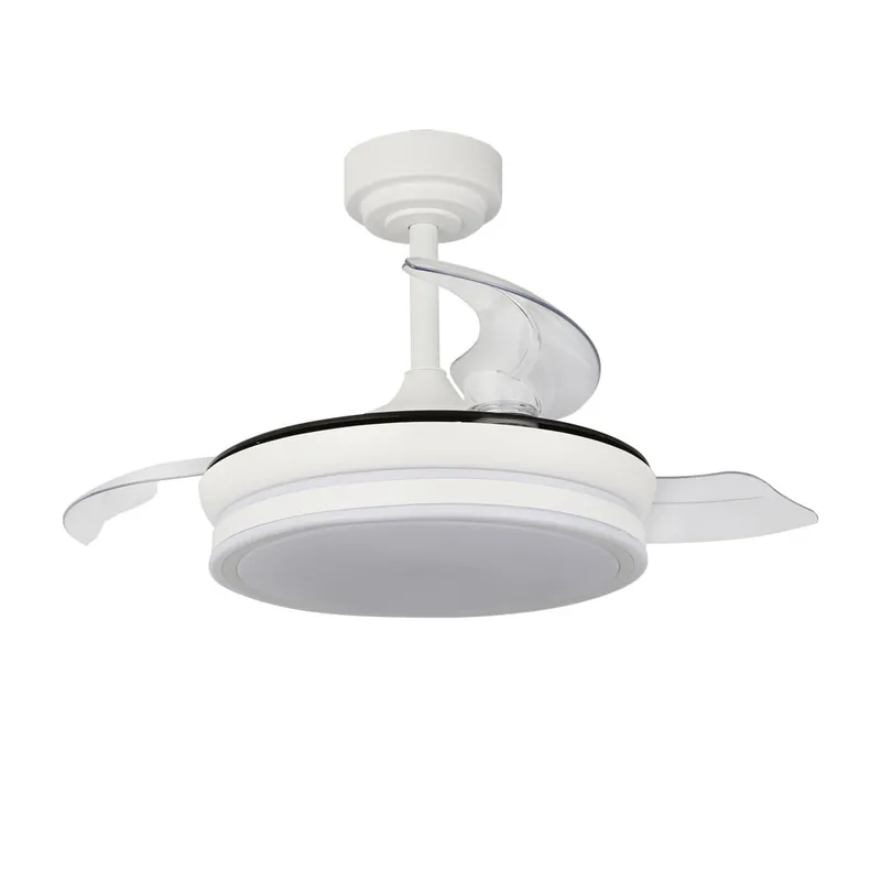 Ventilador LED aspas plegables Moss Mini CCT Dim (46W) Oferta De Temporada
