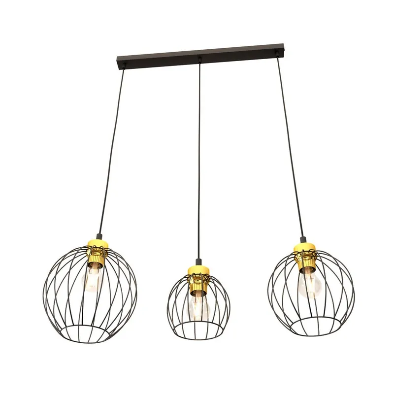 Liquidación Lámpara de techo Fersan Oro (3 luces)