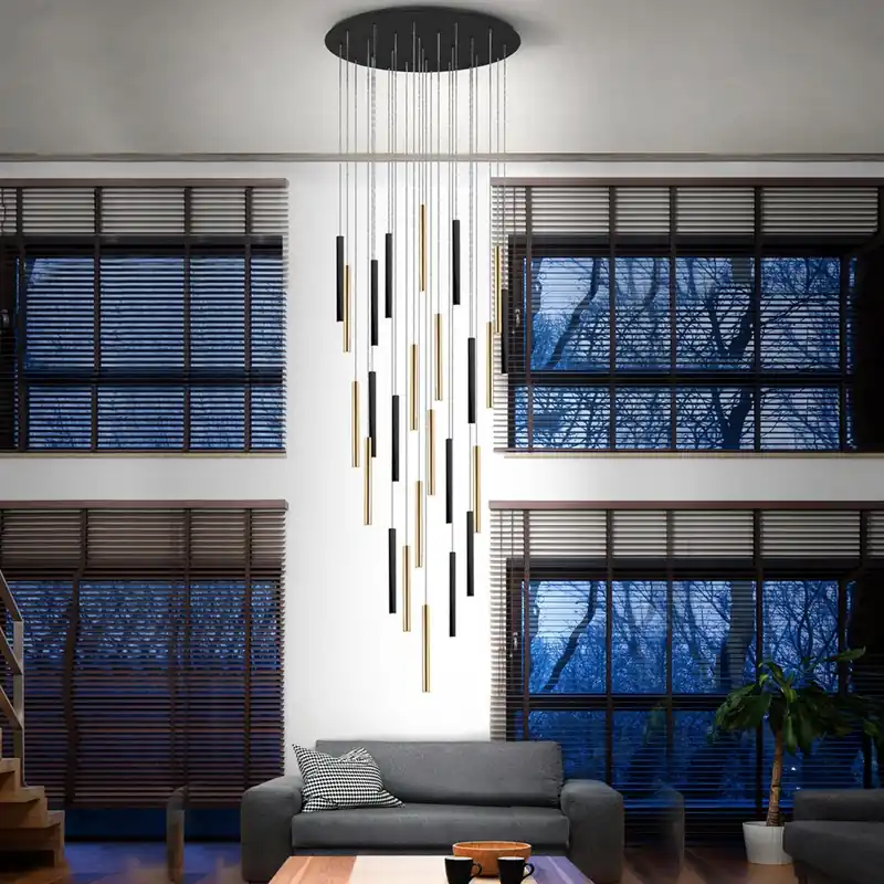 Lámpara colgante LED Varas (25x5W) Envío Inmediato
