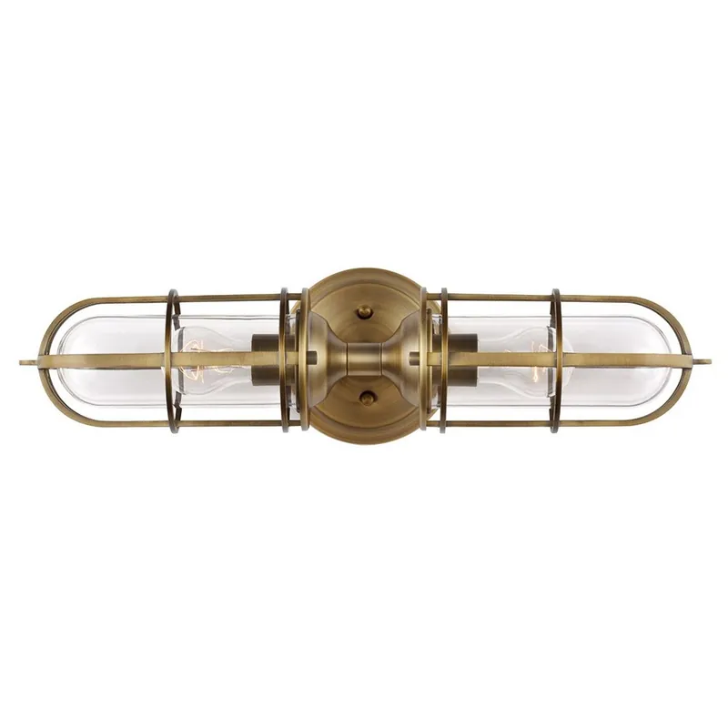 Súper Precio Aplique de pared para baños Urban Restoration (2 luces)