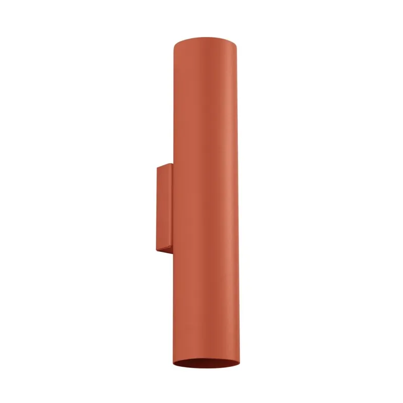 Última Versión Aplique de pared Vaza rojo, 2 luces