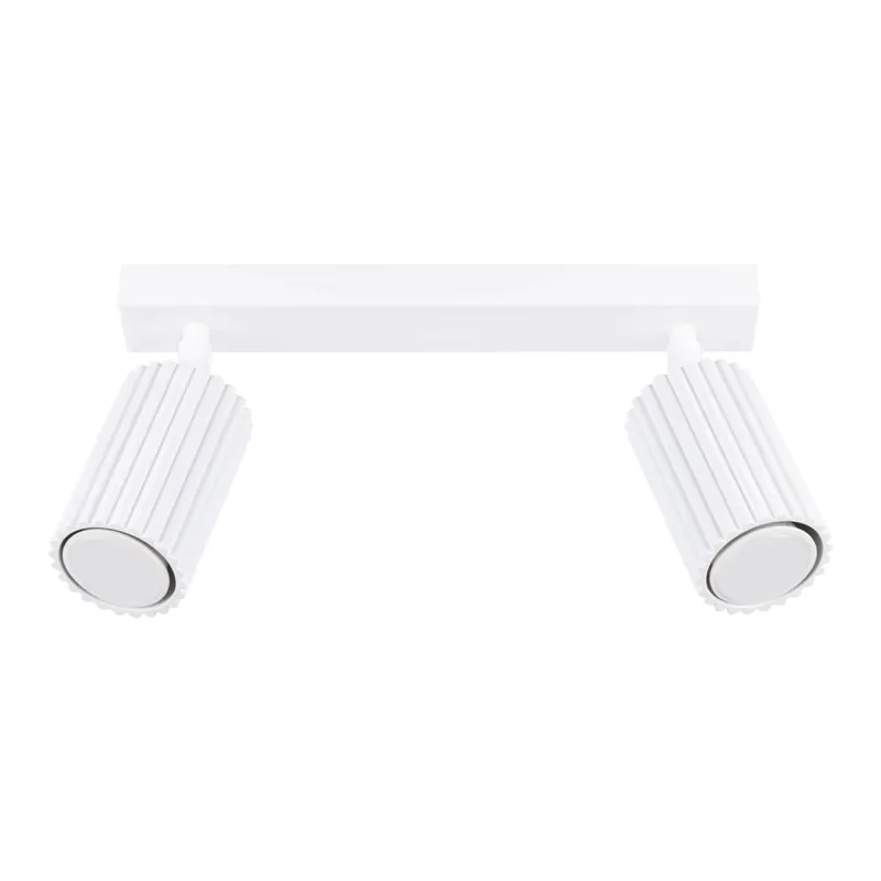 Regleta Moto blanco, 2 luces Barato