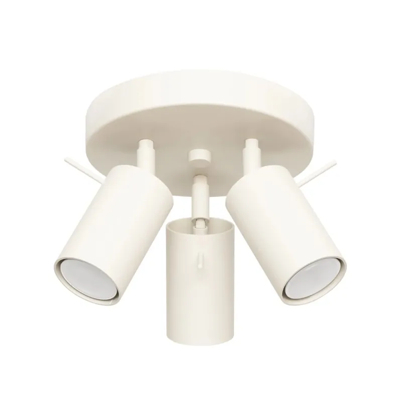 Plafón Vinivi beige, 3 luces Oferta