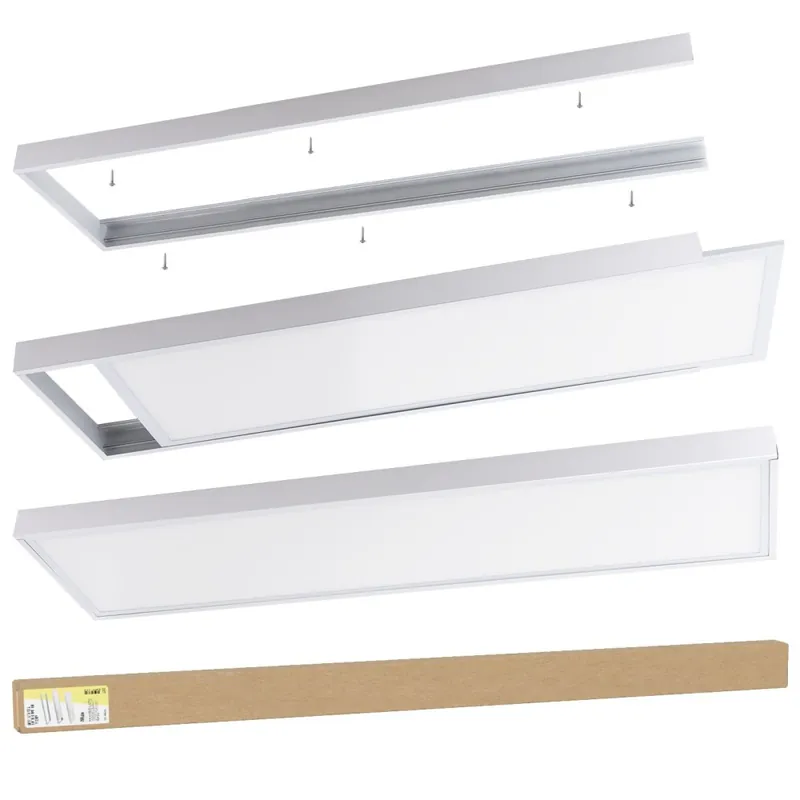 Panel LED 1200x300mm IP25 Aluminio Borna CE RoHS ISO9001 Gran Oferta