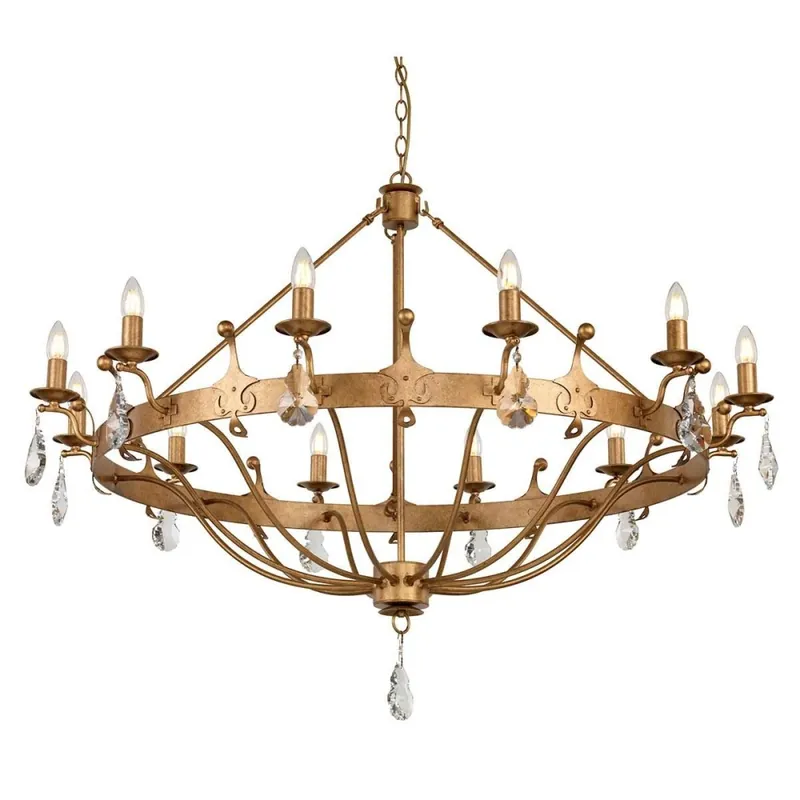 Lámpara de araña Windsor (12 luces) Oferta Especial