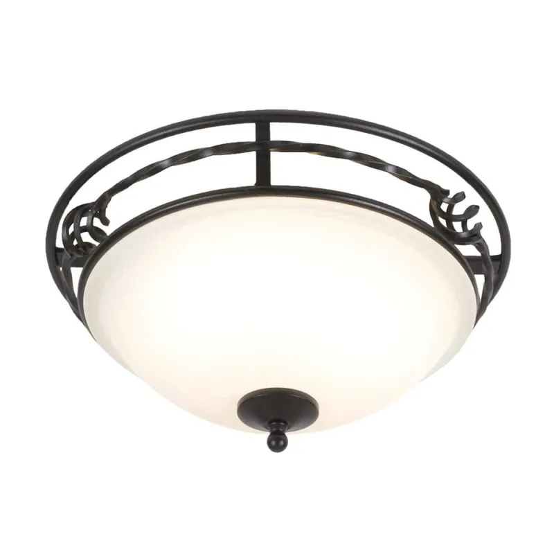 Última Versión Plafón de techo Pembroke (2 luces)