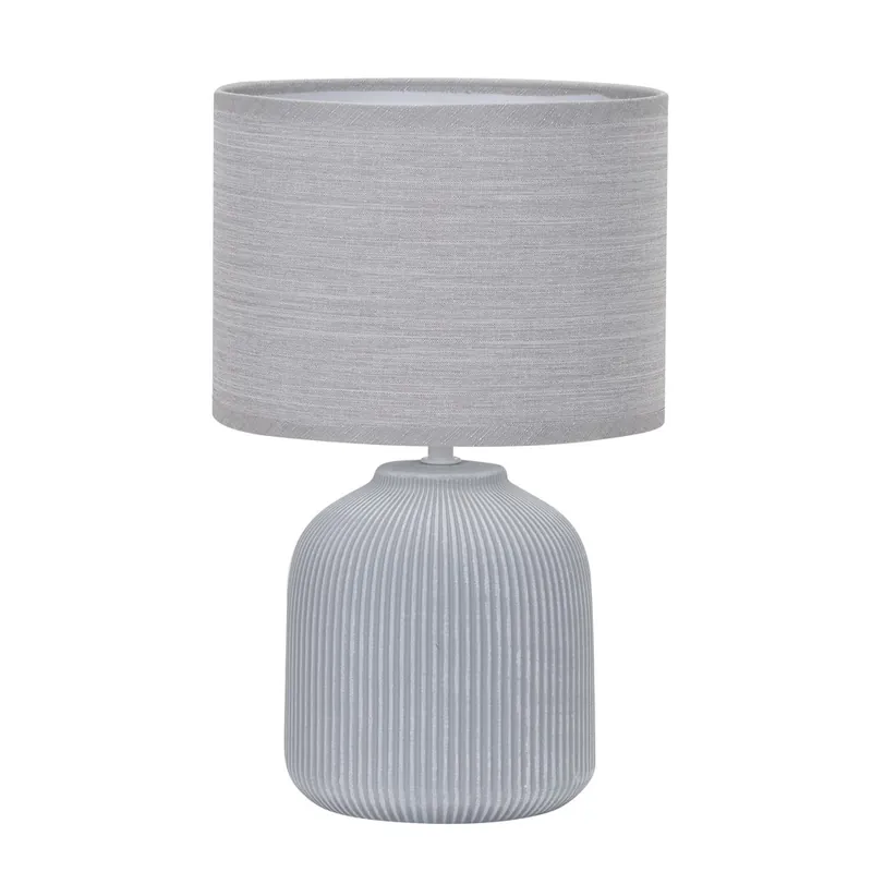 Envío Exprés Lámpara de mesa Larna Gris