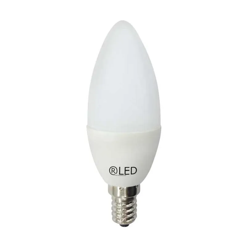 Precio Reducido Bombilla LED Vela E14 luz fría (5.2W)