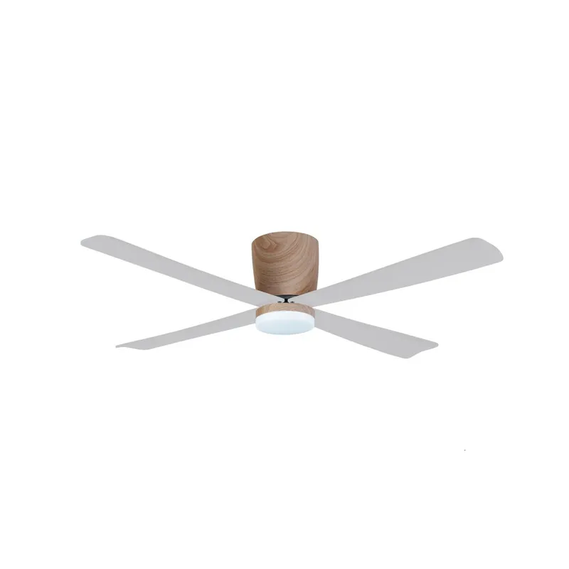 Ventilador de techo LED Napur Madera CCT Dim (18W) Precio De Oferta