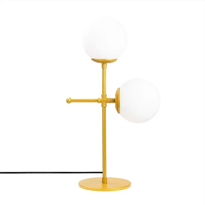 Bestseller Lámpara de mesa Garet Oro (2 luces)