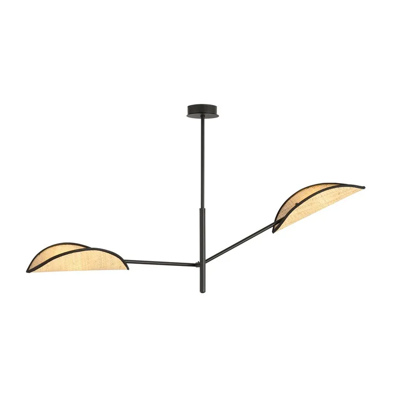 Venta Final Lámpara de techo Cano Ratán (2 luces)