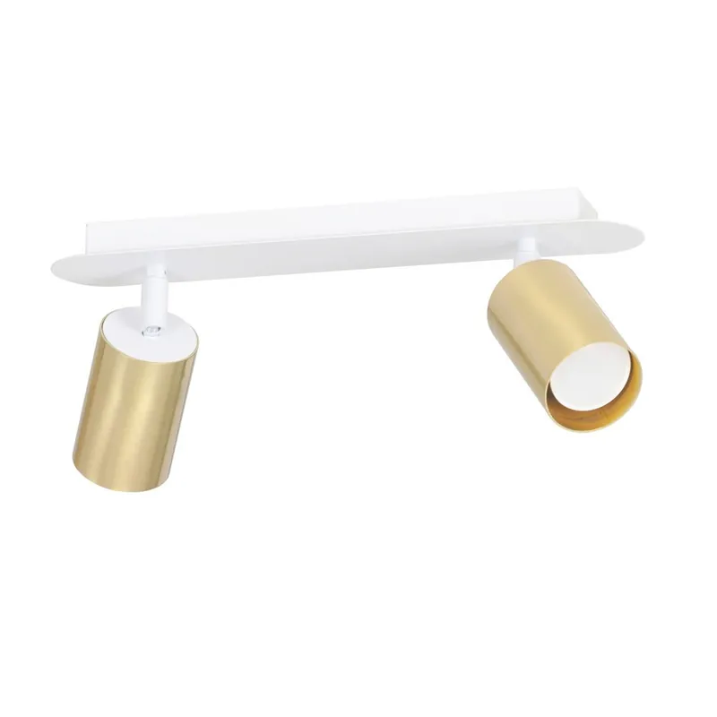 No Te Lo Pierdas Regleta de focos Tao Blanco/Oro (2 luces)