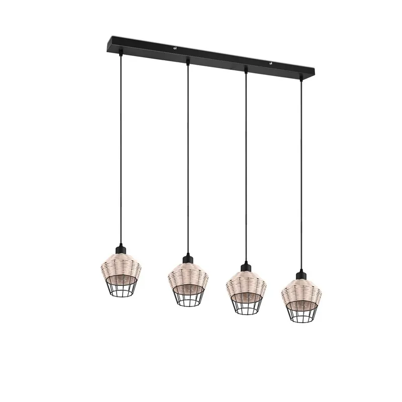 Regleta de techo Borka (4 luces) Precio Rebajado