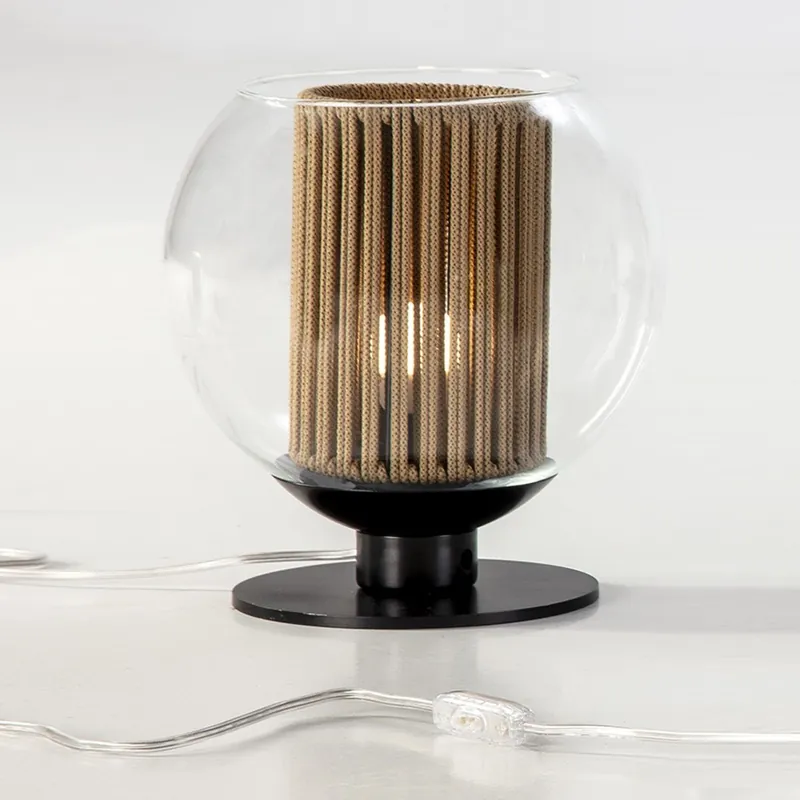 Lámpara de mesa Bola Cuerda Oro 25 Stock Limitado
