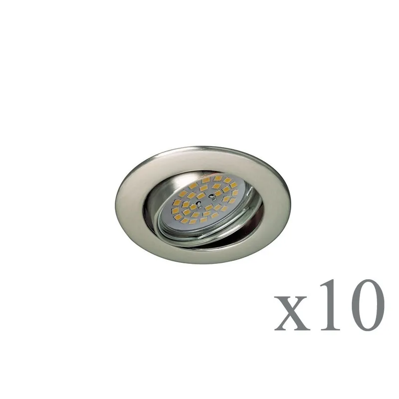 Imprescindible (Must-Have) Pack 10 Basic rond nickel