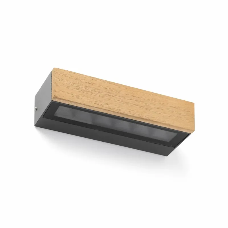 A Buen Precio Applique á LED pour exterieur Doro Bois (2x6.5W)
