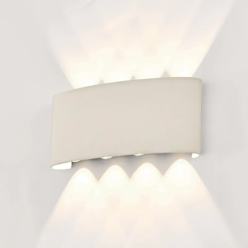 Aplique de exterior LED Arcs (8W) Garantía De Devolución De Dinero