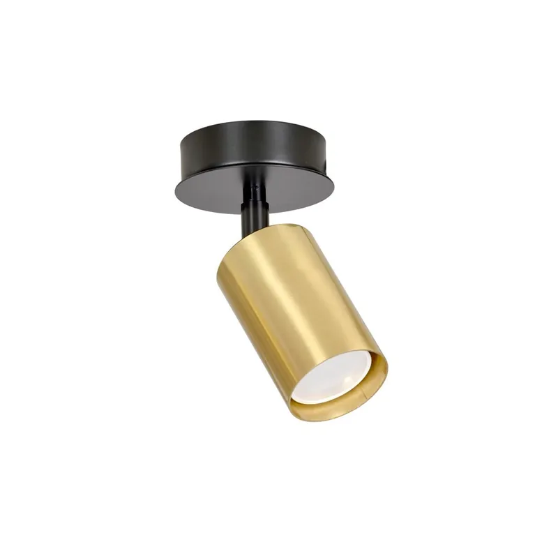 Compra Hoy Spot de plafond pivotant Tao Noir/Or