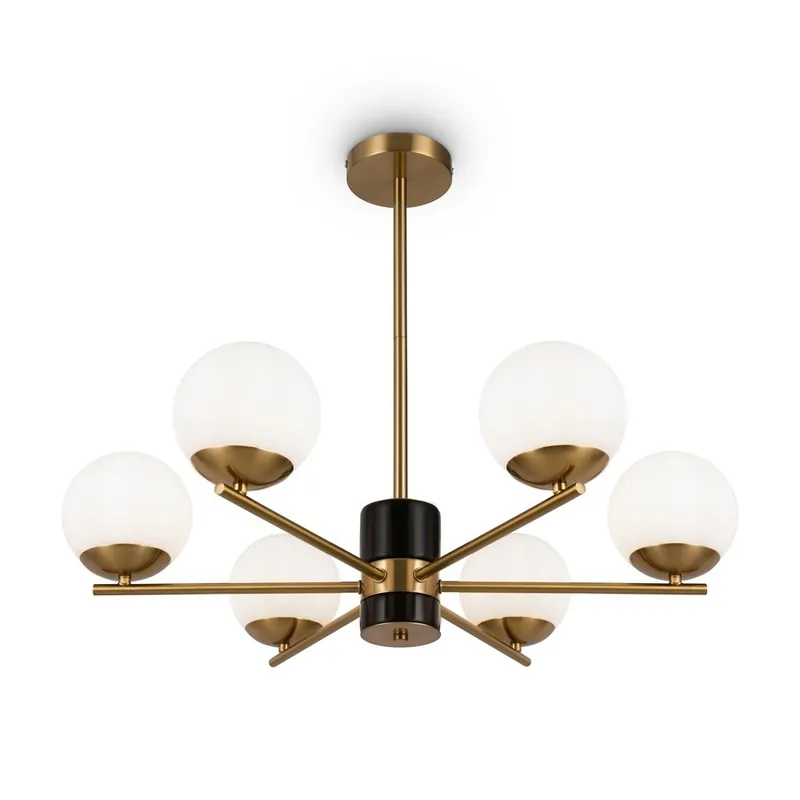 Alta Calidad Lustre Marbre (6 luces)