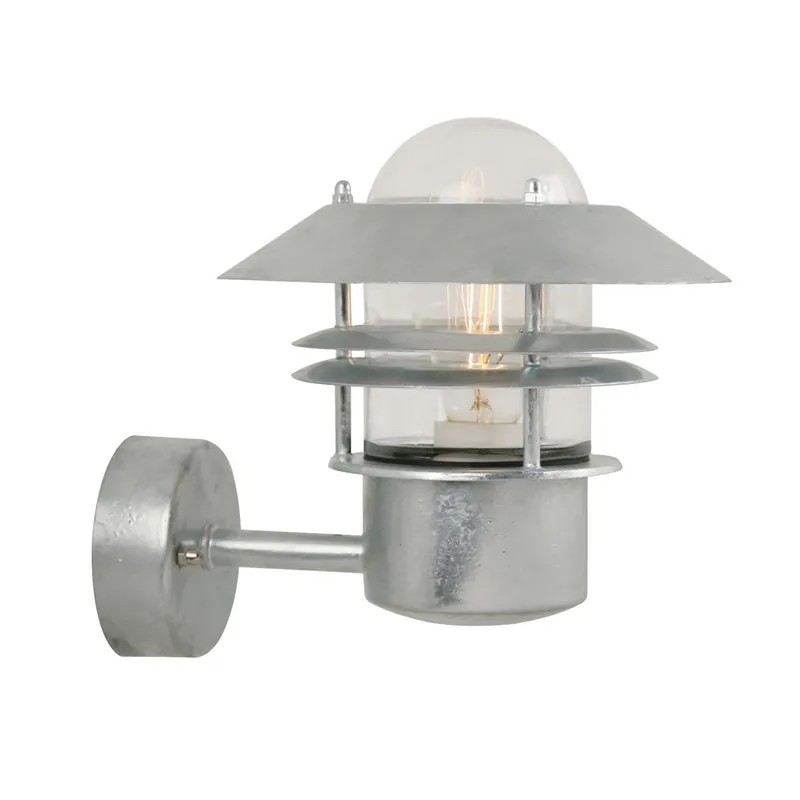 Aplique de exterior galvanizado Blokhus Up Novedad