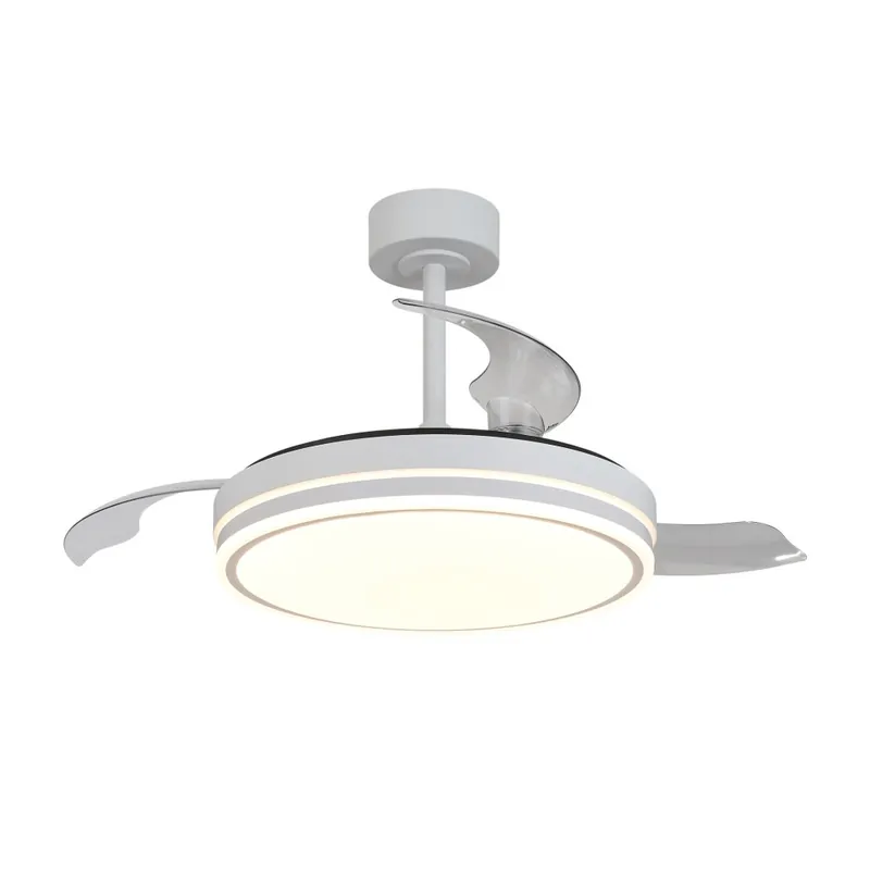 Ventilador LED aspas desplegables Luna S CCT Dim (30W) Súper Precio
