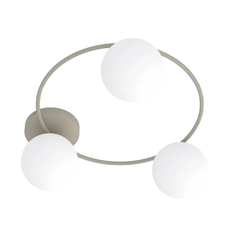 Rebajas Plafón de techo Buga Moca Opal (3 luces)