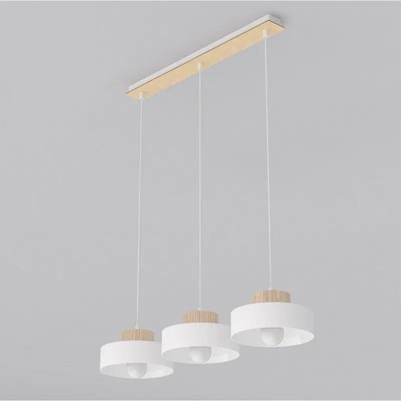 Lámpara colgante Laba Blanco (3 luces) Favorito De Clientes