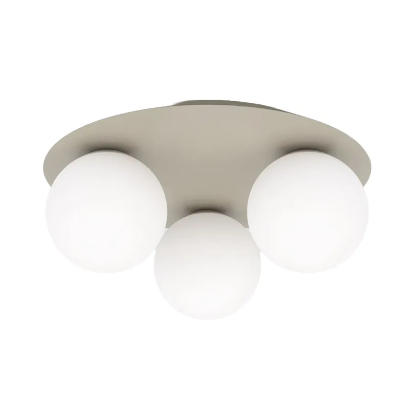 Lámpara de techo Maru Moca Opal (3 luces) Ordena Ya