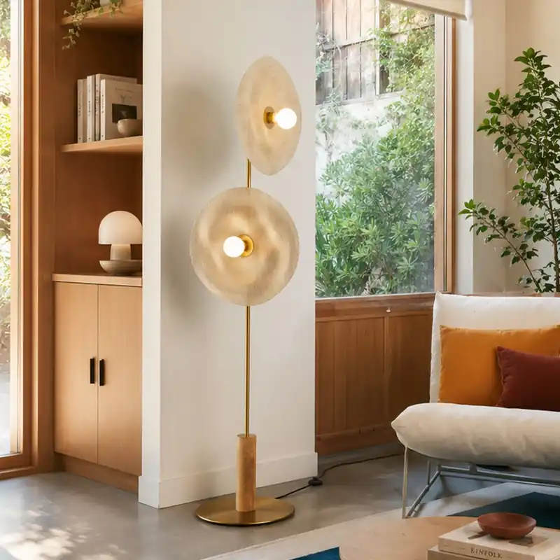 Última Versión Lámpara de pie Rivage (2 luces)