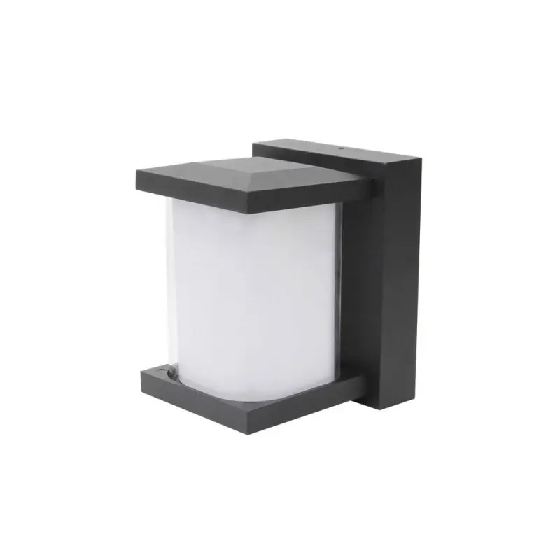 Favorito De Clientes Aplique exterior negro IP-65 15W
